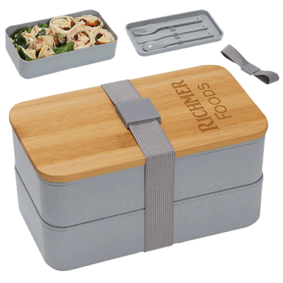 Lunch Box Set with Company Logo